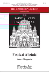 Festival Alleluia SATB choral sheet music cover